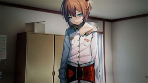 sayori hanging herself